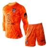 Goedkope Atlético Madrid Doelman Kids Vierde Tenue 2024-25 Lange Mouw Goedkope Atlético Madrid Doelman Kids Vierde Tenue 2024-25 Lange Mouw